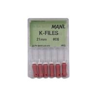 马尼/MANI K-FILES K锉/K型锉/K型扩大锉 6支/板